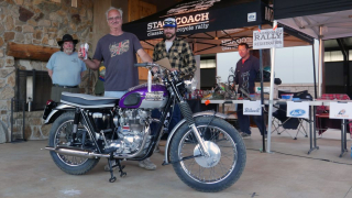 2025 3rd Place Best Restored - 1963 Triumph TR6SS Jeff McCoy