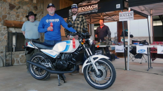 2025 2nd Place Best Restored - 1981 Yamaha RD350 Chris Upton